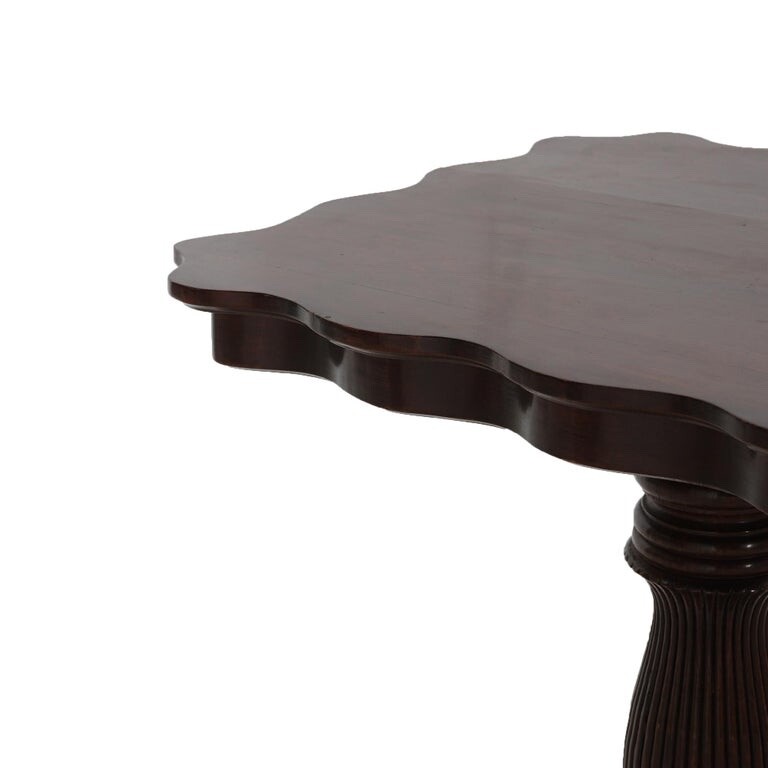 Antique Horner School Carved Oak Pedestal C1910 gallery