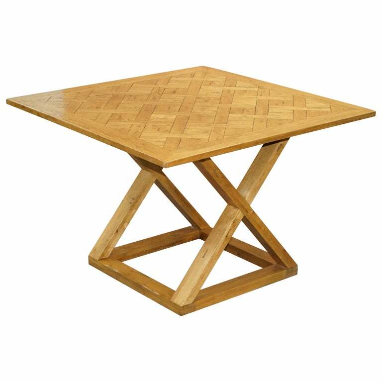 LARGE HALO 150X104CM PEGGED OAK HIGH BAR TABLE TO SEAT 8 – 12 PEOPLE WITH EASE