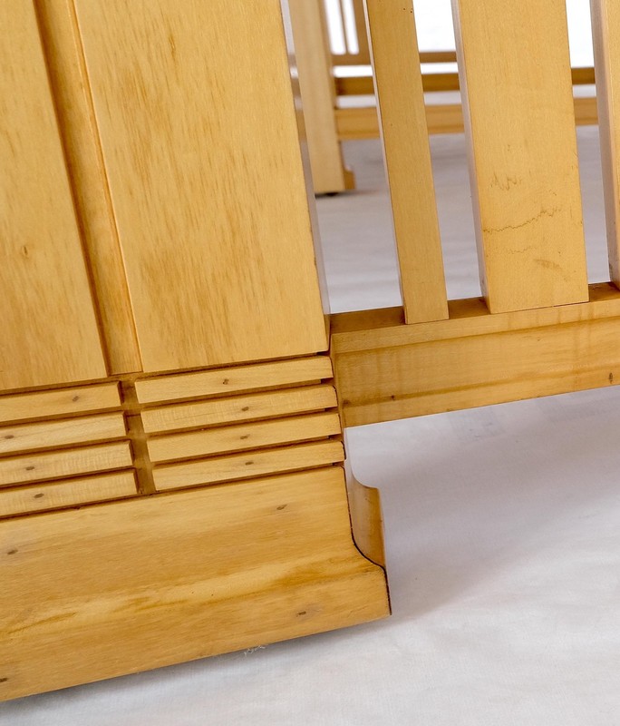 Very Large 3 Leaves Square Gate Leg Dining Conference Custom Table gallery