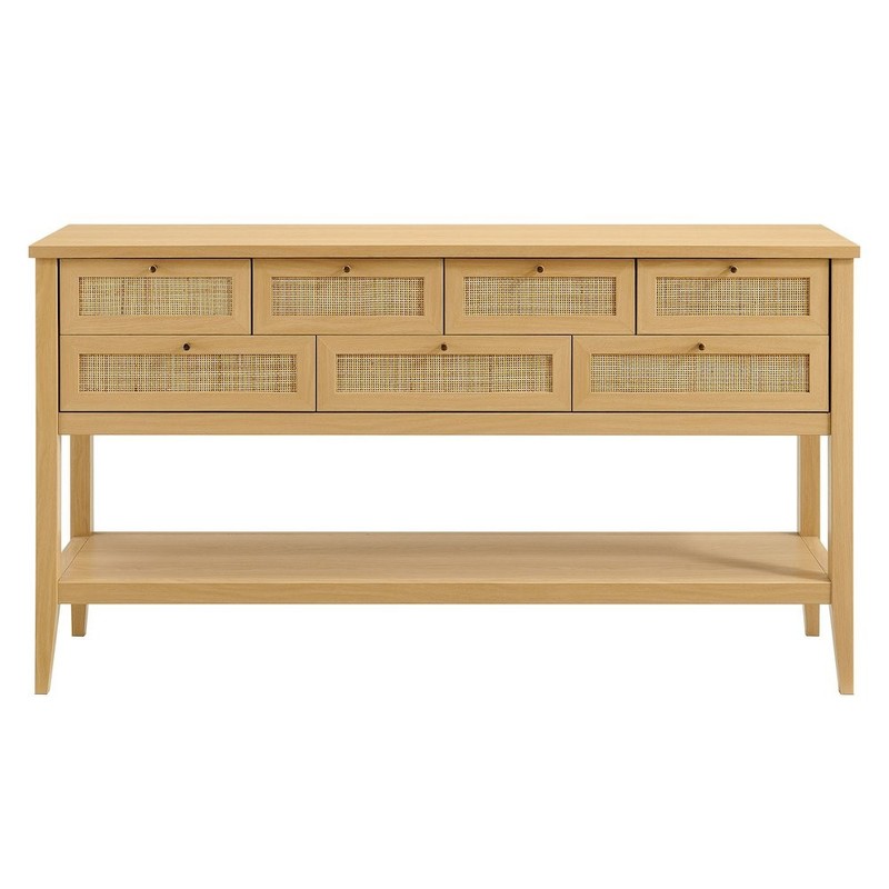 Soma 62 Inch Rattan Console Table gallery