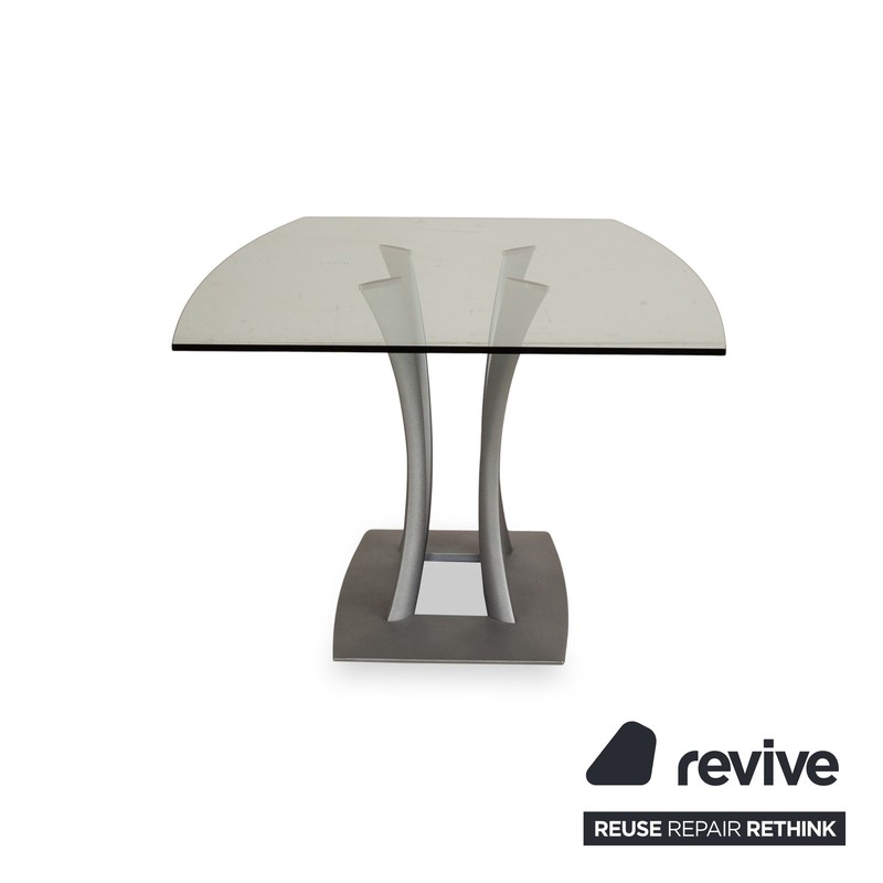 Rolf Benz Glass Dining Table Silver 180 X 90 X 74 Cm gallery