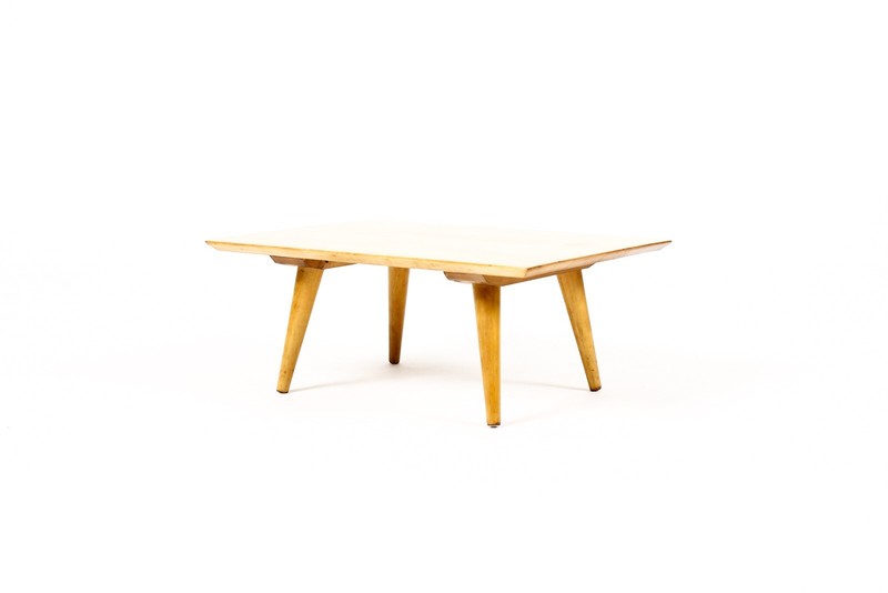Mid Century Vintage Paul McCobb Planner Group Maple Low Side Table — Winchendon gallery