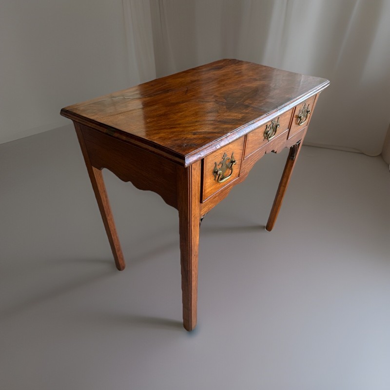 Antique American Walnut Lowboy, Mid-Atlantic Colonies, C 1780 gallery
