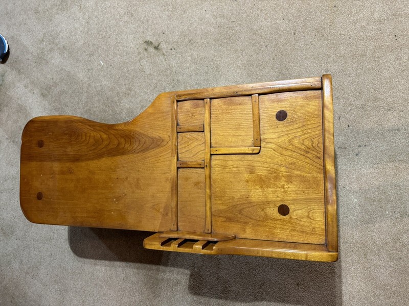 Vintage Cushman Colonial Creations Maple Cobblers Bench Table Rustic gallery