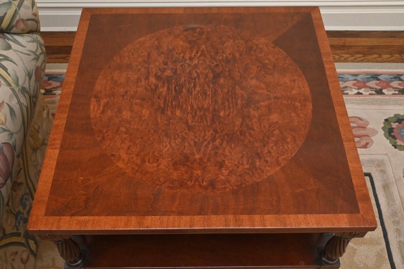 Irwin Mahogany Two-Tier Side Tables gallery