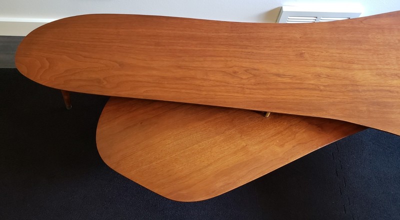 Rare Mid-Century Modern Biomorphic Tiered Coffee Table by James-Philip Co. gallery