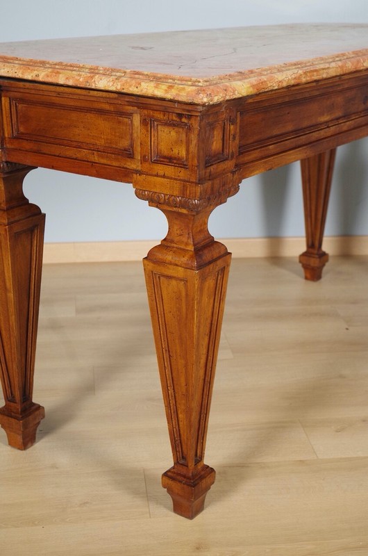 Louis XIV Game Table Console, Italy, Early 18th Century gallery