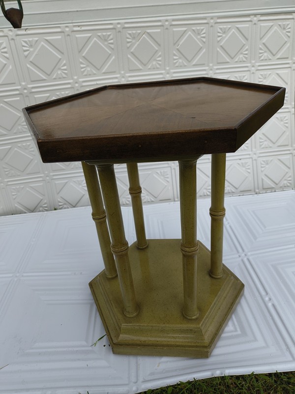 BRANDT HEXAGON SIDE TABLE gallery