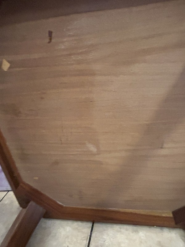 Vintage Italian Game Wood Table gallery