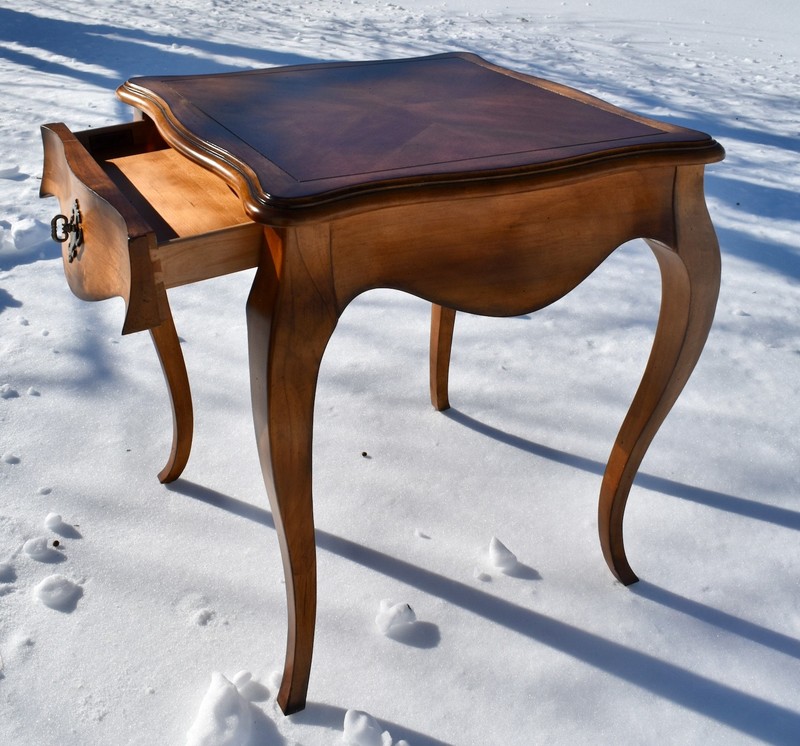 Vintage Century Destinations Square French Provincial Side Table w/Drawer gallery