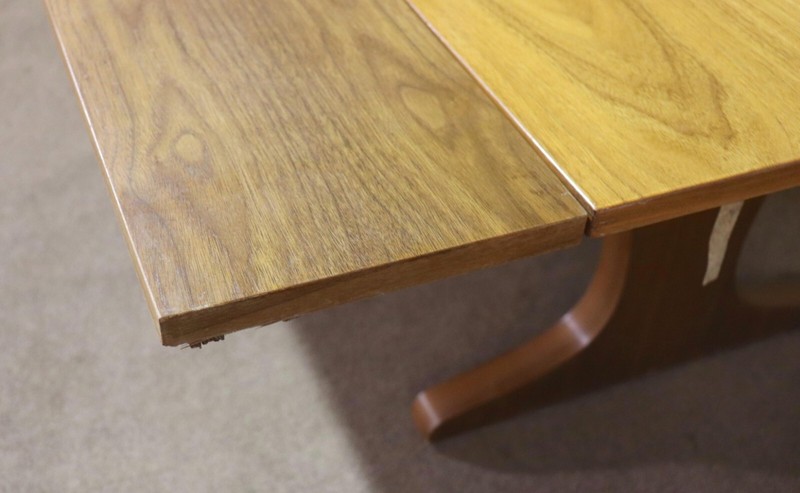 Expanding Coffee Table w/ Parquet Top gallery