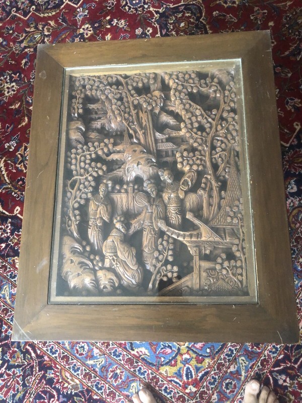 Pair Of Antique Side Tables. Fine Hand Carved. 18” W. 18”. H. 22”D. gallery