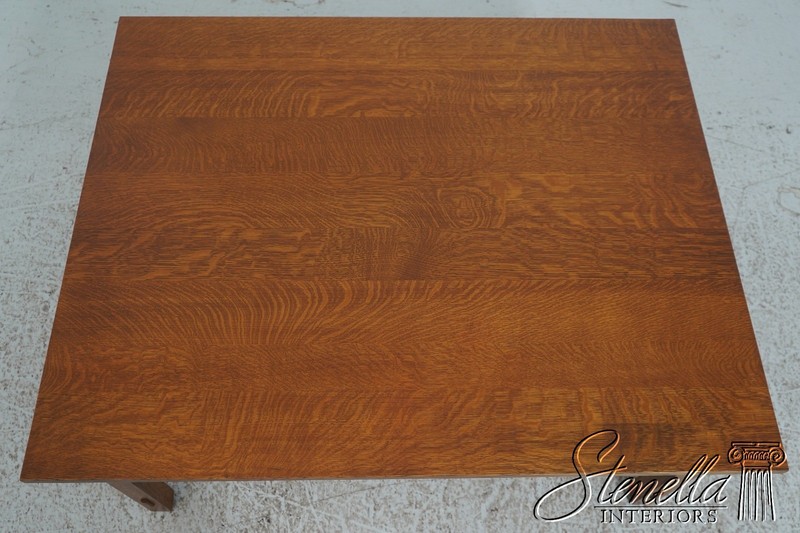 72333: STICKLEY Mission Oak Spindle Coffee Table gallery