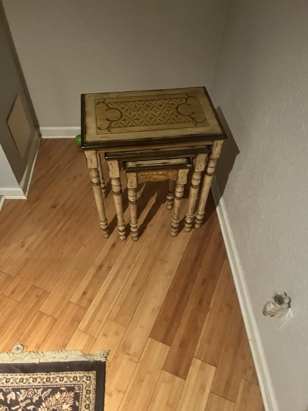 Florentine Vintage Italian Gilded Nesting Tables, Set of 3 gallery