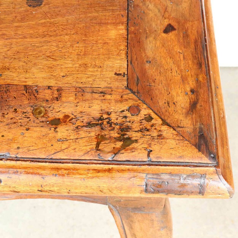 Antique French Louis XV Walnut Rectangular Center/ Side End Table c. 1770 gallery