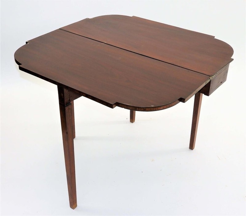World Class Thomas Howard, Jr. Rhode Island Circa 1790-1810 Mahogany Card Table gallery