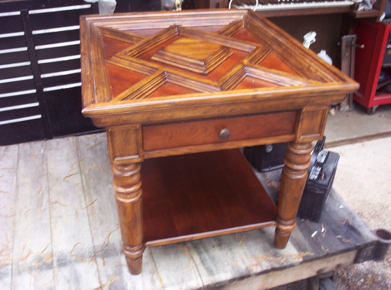 John Elway End Tables