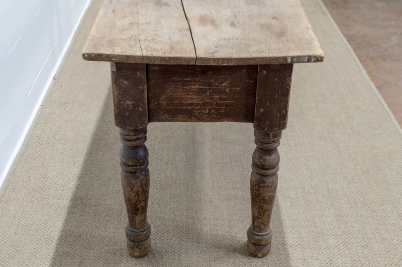 c.1900 Eight Foot Pennsylvania Work Table General Store Farm Table gallery