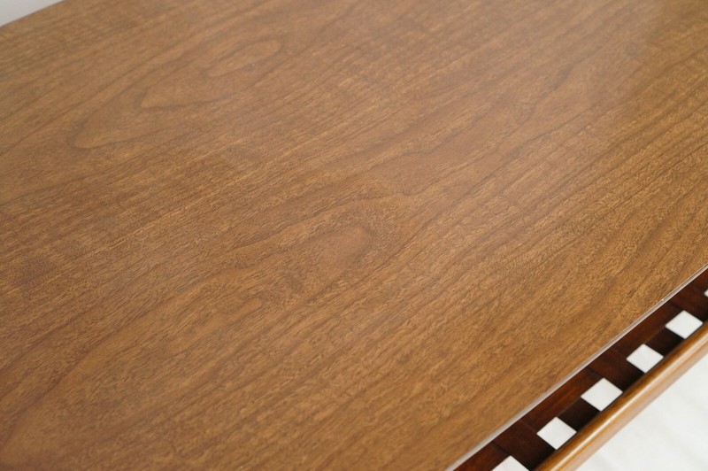 Coffee Table Mid-Century Modern Lane Surfboard Top Walnut Wood Vintage ~ Awesome gallery