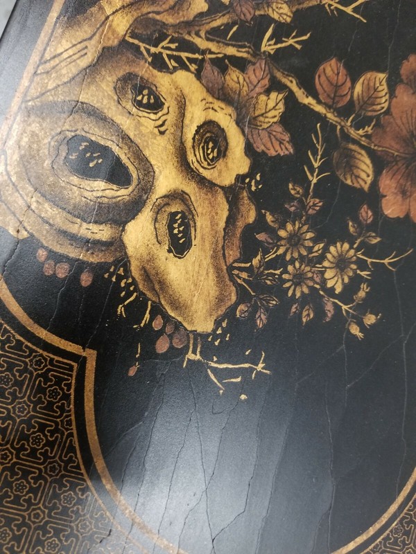 HAND PAINTED CHINOSERIE COFFEE TABLE NEW gallery