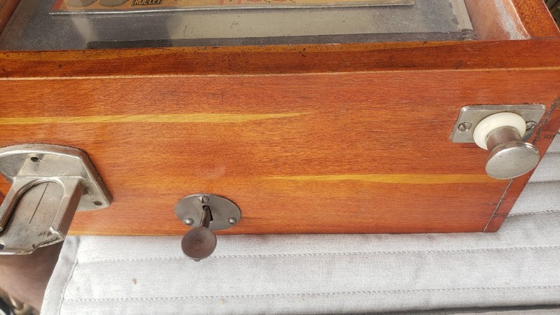 Rare VTG Rol-Let Roulette Game Table. A.B.T. MFG. CO Chicago 5 Cent. gallery