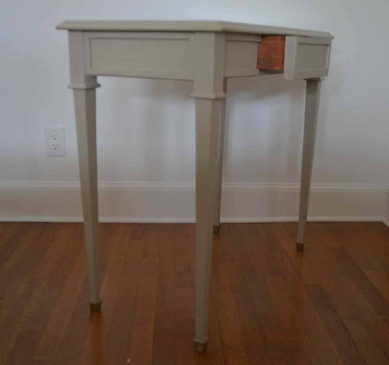 ANTIQUE FRENCH LOUIS XVI STYLE BUREAU PLAT / DESK C. 1920 gallery
