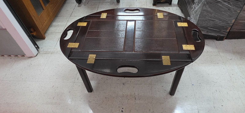 Chippendale style Butler Serving Tea caddy coffee table The Bombay Company