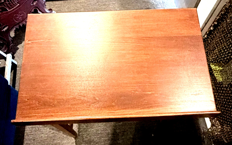Mid Century Maple Podium 34x23x14 Rare Antique gallery