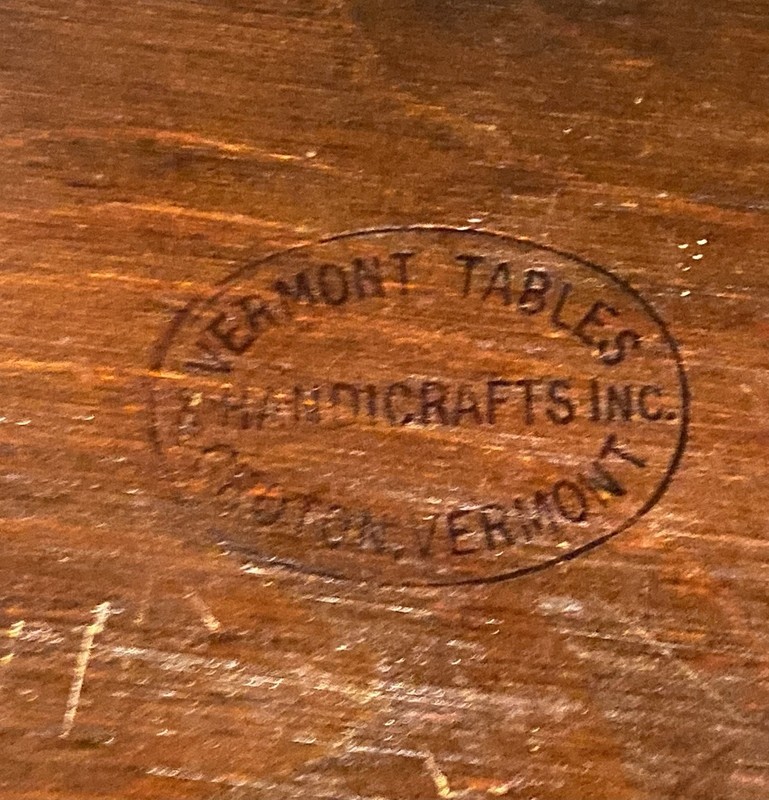 Old Croton Vermont Handcrafted Solid Raw Wood Table Bench Rustic MCM 20570 L 74 gallery