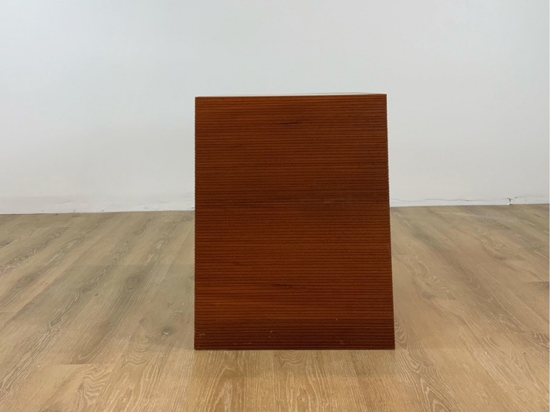 Mid Century Modern Agate Top Cube Side Table gallery