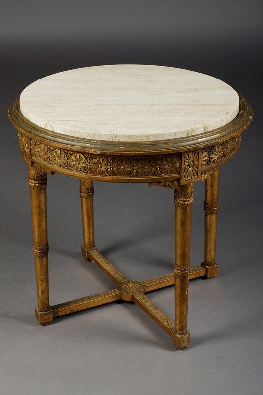 Elegant Coffee Table Side Table Napoleon III around 1860-80