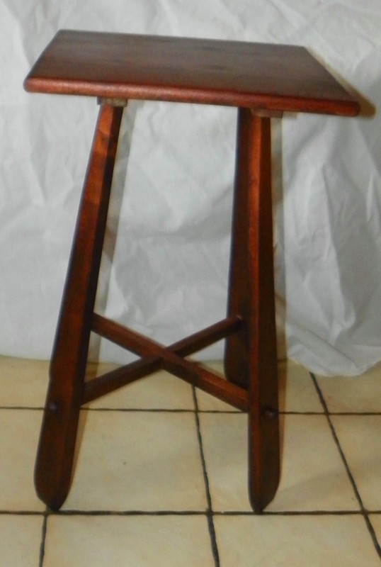 Cherry Arts & Crafts Taboret Plant Stand / Lamp Table (PS144)