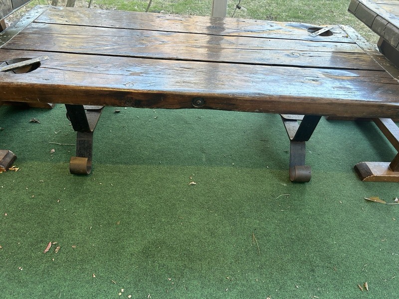 Antique WWII Liberty Ship Hatch Tables gallery