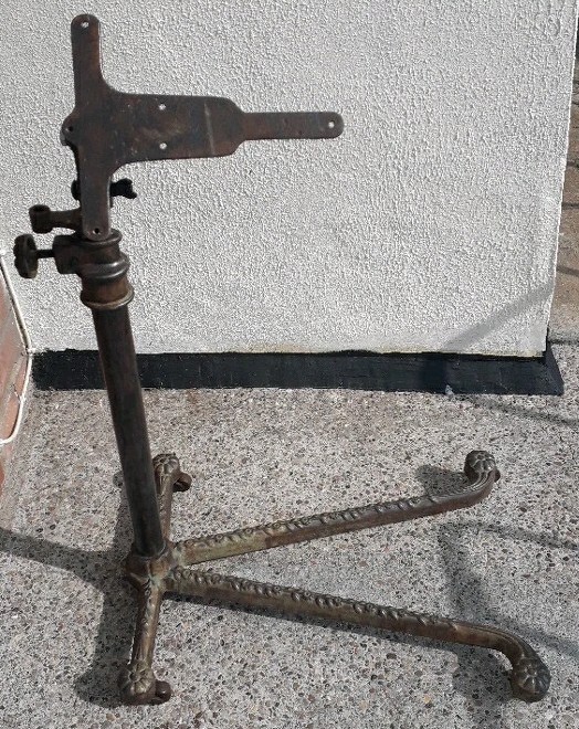 Antique Carters of London Victorian Adjustable ‘Invalid’ Table Reading Lectern G