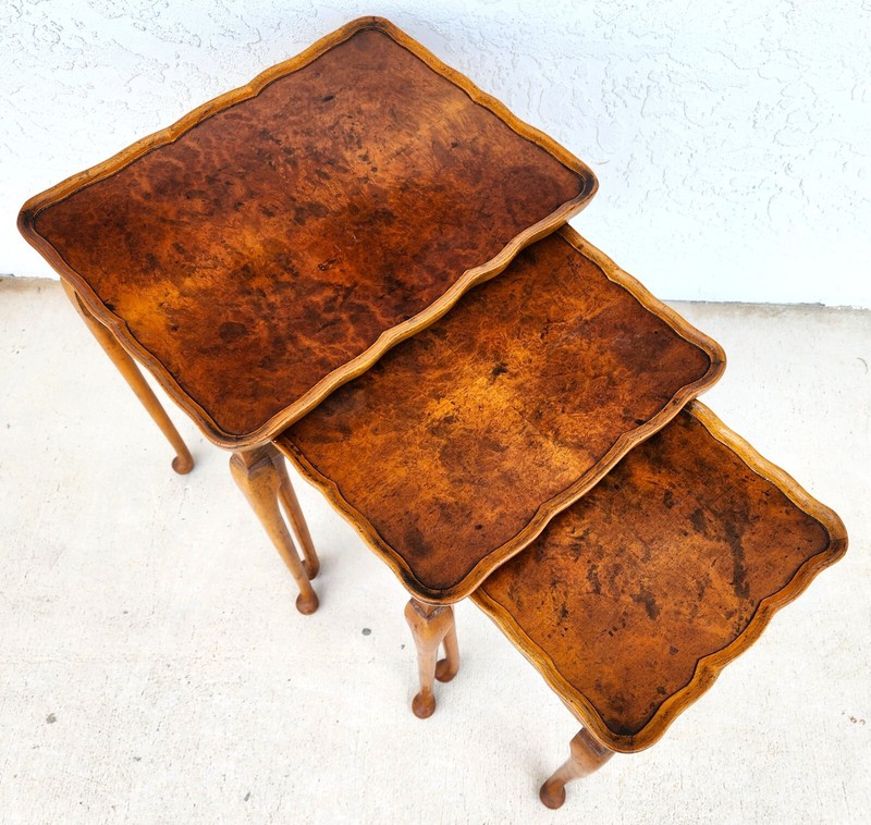 English Nesting Tables by Bevan Funnell Reprodux gallery
