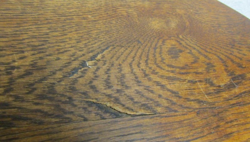 Early 20th. Century LIFETIME FURNITURE Hastings Michigan JACOBEAN Oval OAK Table gallery