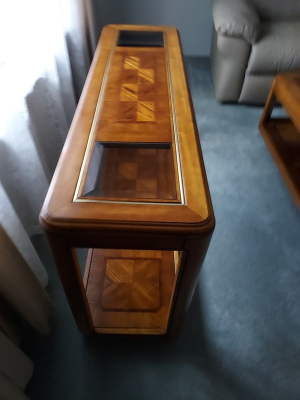 Oak Table Set, 4pc.set, Excellent Condition, Hard Wood Oak, gallery