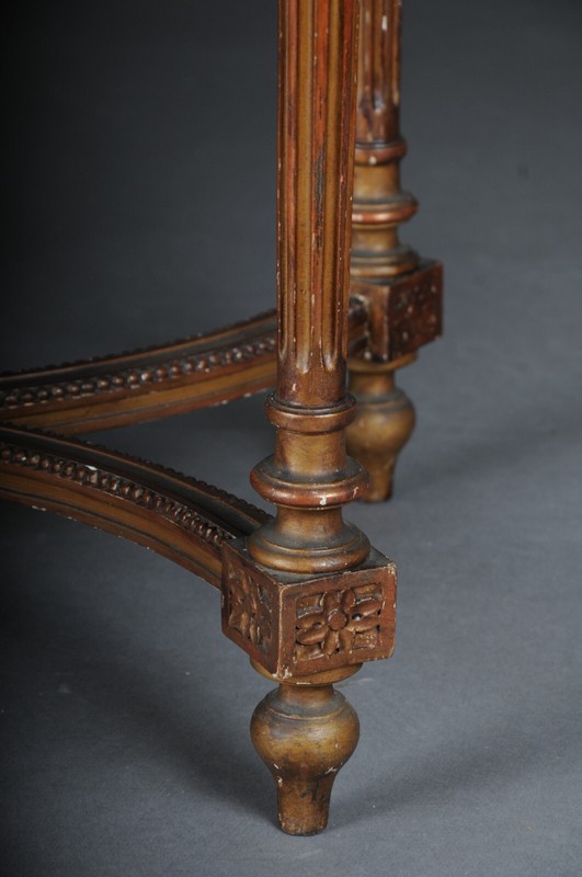 Classic Louis XVI Coffee Table/Side Table, Beech gallery
