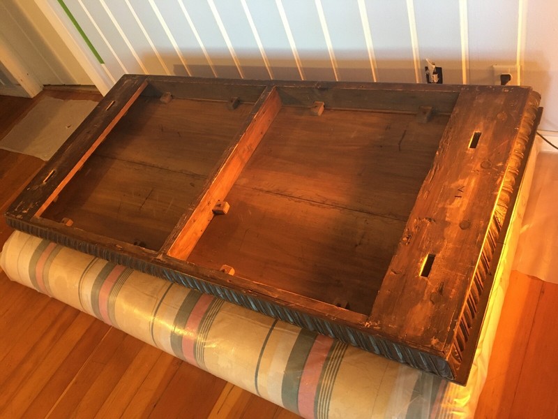 Exquisite Rare Carved Wood Desk or Table gallery