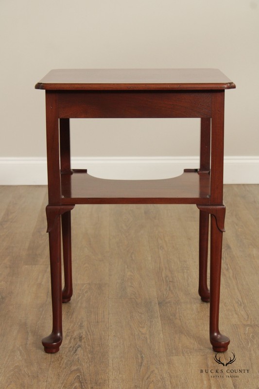 Southampton Queen Anne Style Mahogany Side Table gallery