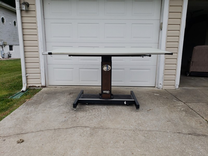 Hamilton Drafting Table vr20 – articulating to and motor operated raise/lower