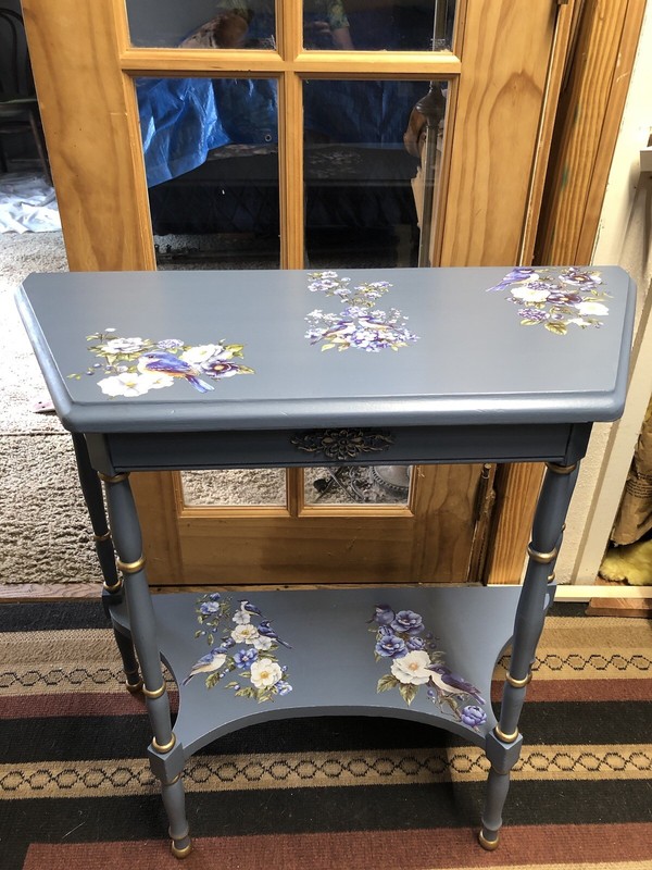 Antique Victorian Secretary Table