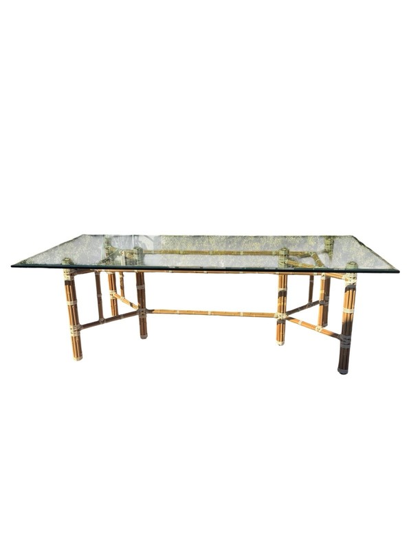 McGuire Organic rectangular Bamboo Dining Table