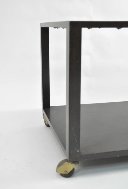 HARVEY PROBBER Square Side Table w/ Casters gallery