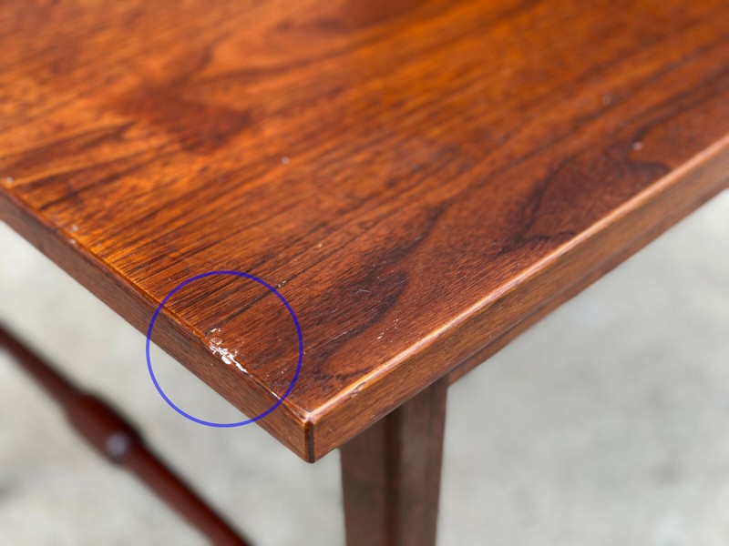 Mid-Century Modern Walnut Rectangle Occasional Side Table gallery