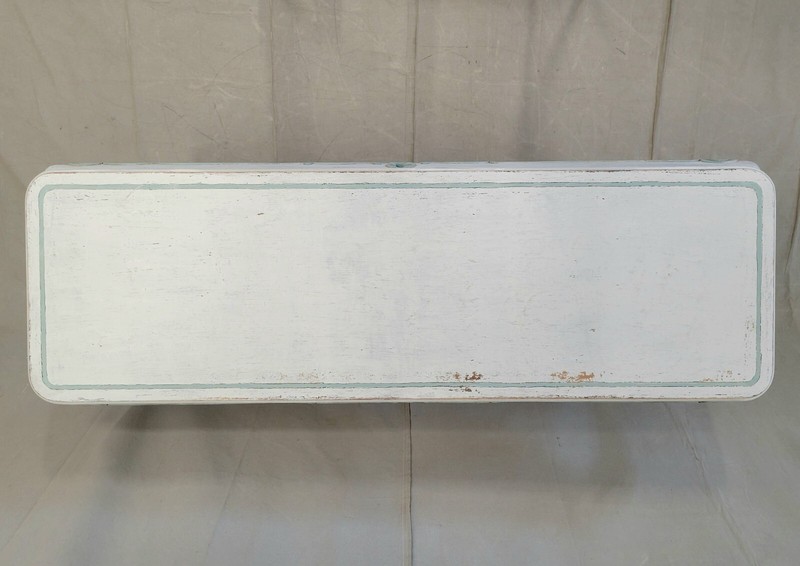 Vintage French Style Painted Cabriole Console Table gallery