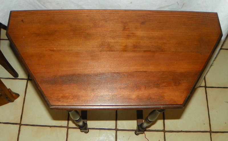 Mahogany Demilune Table / Entry Table (ENT26) gallery