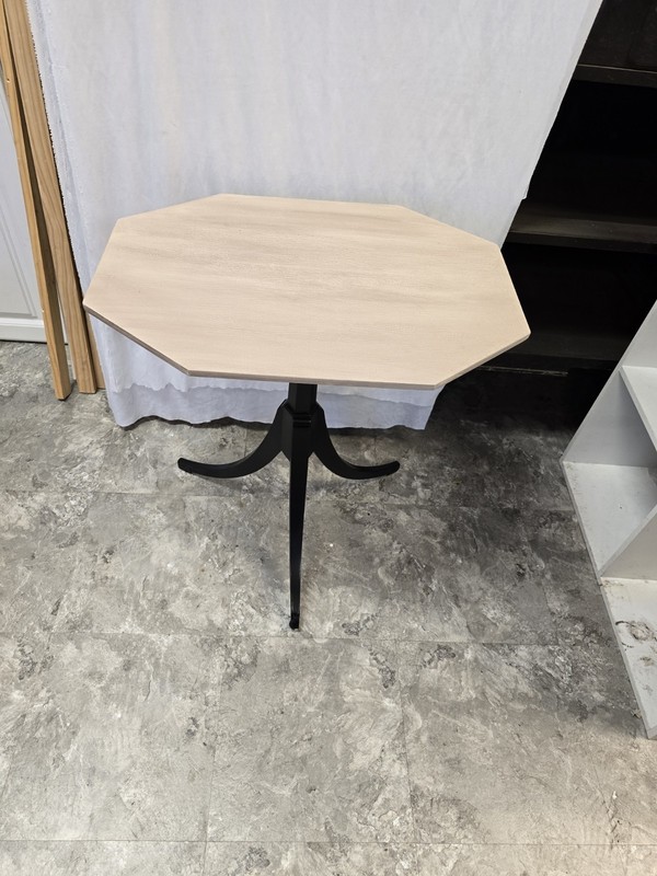 Vintage Octagon Side Table Spider Legs gallery