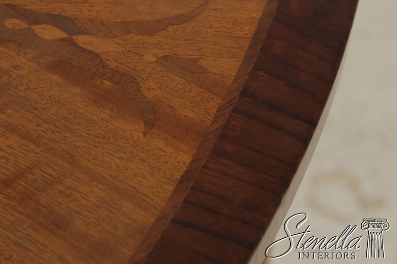 L28431EC: Adam Gold Gilted Satinwood Inlaid Demilune Console Table gallery