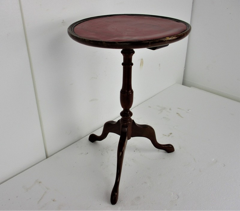 Edwardian Style Tripod Side Display Table Pedestal Plant Bonsai Stand Barn Count gallery